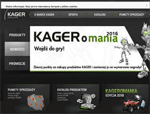 Tablet Screenshot of kager.pl